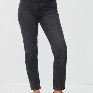 Everlane High Rise Washed Black Women's Ankle Jeans 26